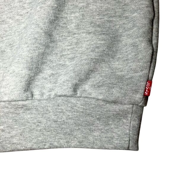 Levi’s Sweatshirt in Grey Heather/Pink Women’s S - Picture 4 of 6